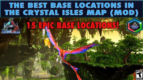 The 15 Best Base Locations In The Crystal Isles Map Mod Version Youtube