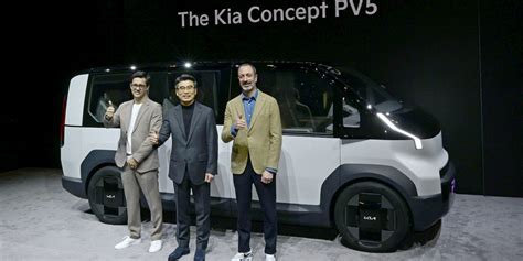 Kia S First Electric PV5 Van Caught Testing With VW ID Buzz Like Design