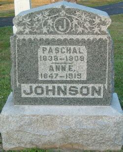 Paschal Johnson M Morial Find A Grave