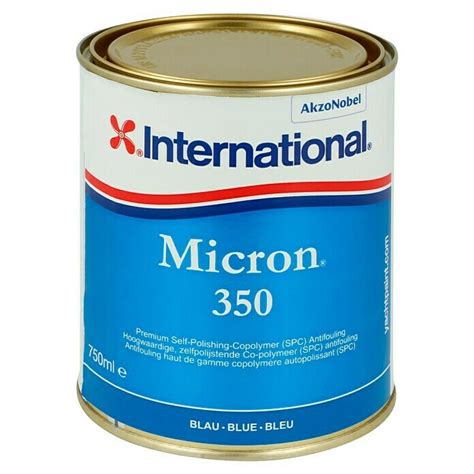 International Selbstpolierendes Antifouling Micron 350 Blau 750 Ml