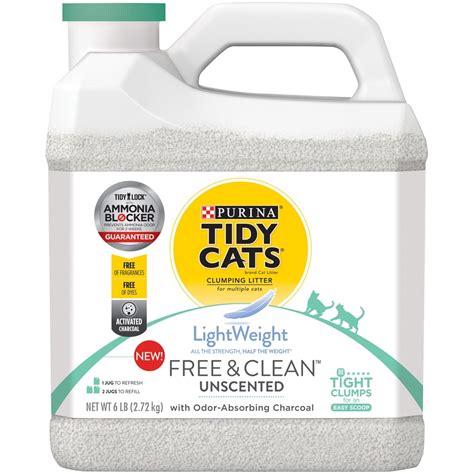 Purina Tidy Cats Light Weight, Low Dust, Clumping Cat Litter ...