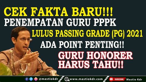 Cek Fakta Baru Penempatan Guru Lulus Pg Tahun Ada Point Penting