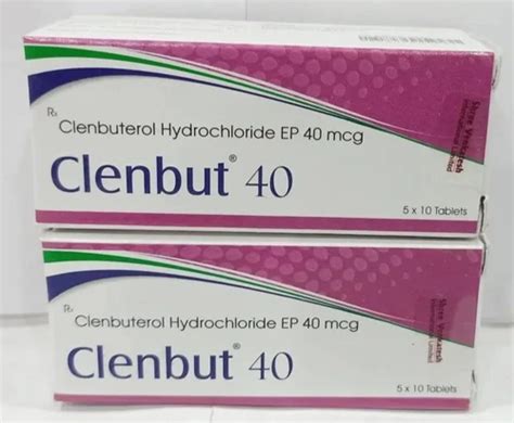 Clenbut Mcg Tablets Clenbuterol Hcl At Rs Stripe In Nagpur Id