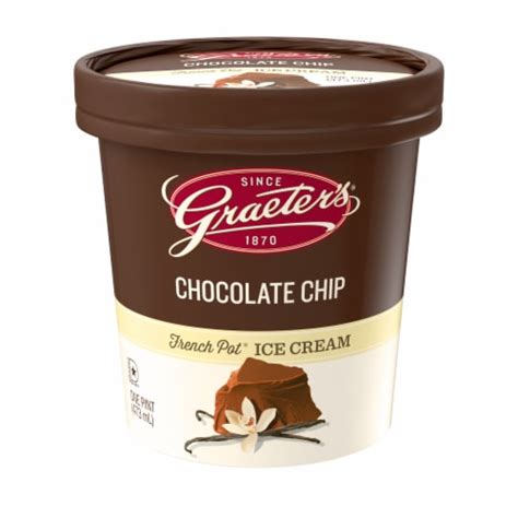 Graeter's Chocolate Chip Ice Cream Pint, 16 oz - Kroger