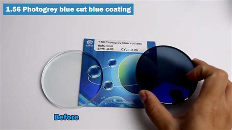 Photochromic Blue Cut Transition Lenses Youtube