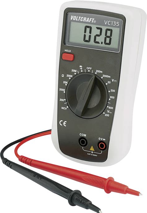 Voltcraft Vc Handheld Multimeter Digital Calibrated To Manufacturer