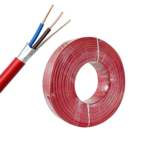 2 Core Shielded Fire Alarm Cable Fire Alarm Cable 1 5 Square Flame