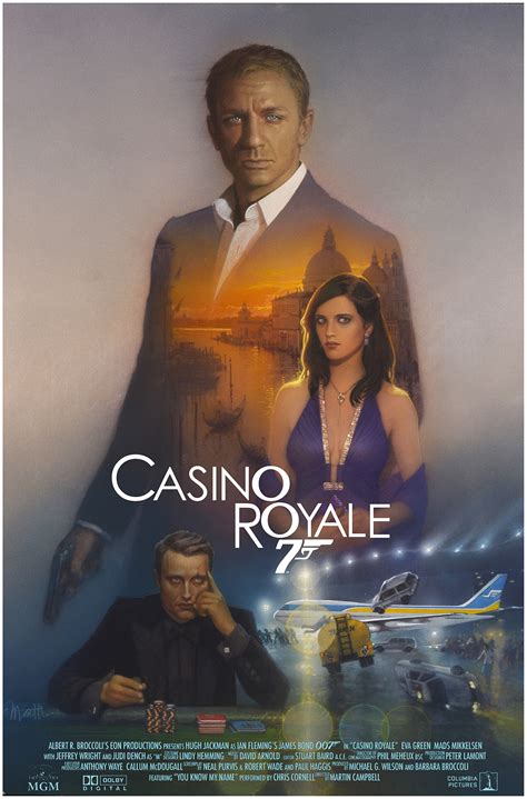 CASINO ROYALE – poster concepts – Matthew Peak