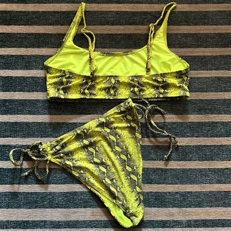 Swim Snake Print Bikini Poshmark
