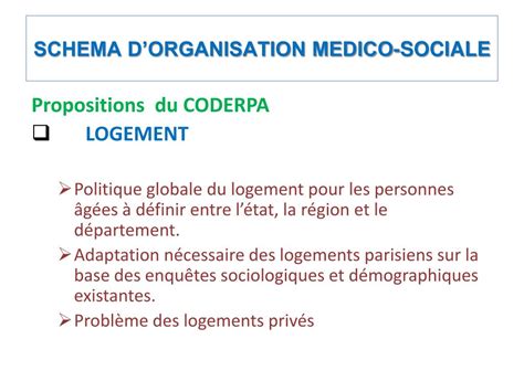 Ppt Schema Dorganisation Medico Social Powerpoint Presentation Free