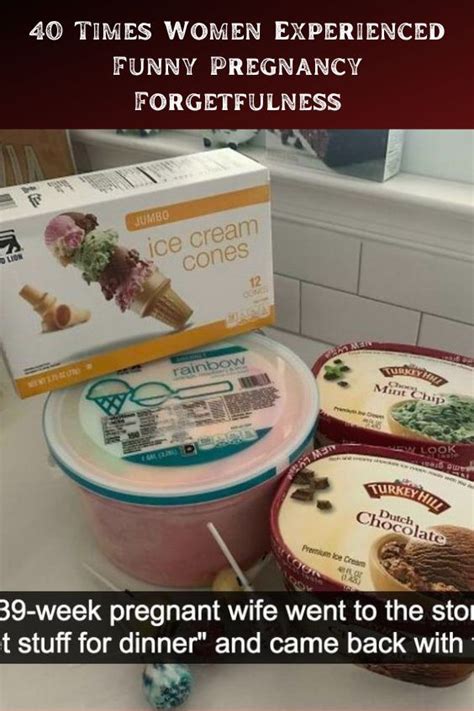 Three Ice Creams Sitting On Top Of A Counter Next To A Box Of Ice Cream