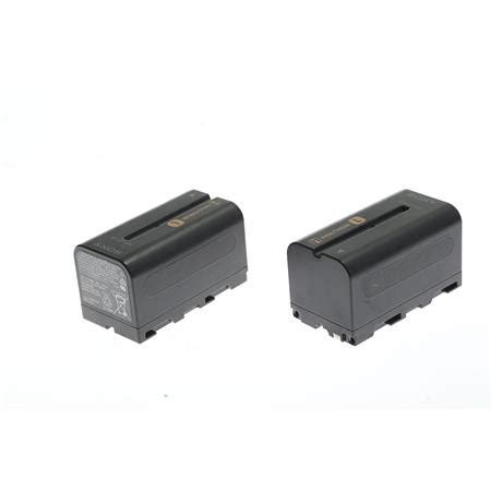 Used Sony NP F770 InfoLithium L Series Battery Pair SKU 1592322 NPF770