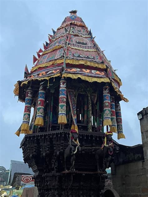 An Elaborately Decorated Structure On The Side Of A Building