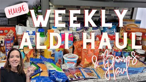 Huge Weekly Aldi Haulwhat I Always Buy To Save At Aldibonus Walmart