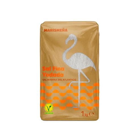 Sal fina yodada del Atlántico 1Kg naturalezaespan