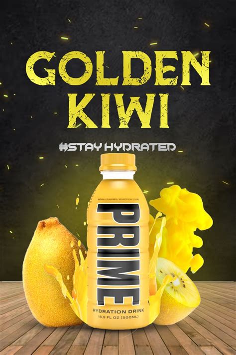 PRIME New Flavour Golden Kiwi Drink