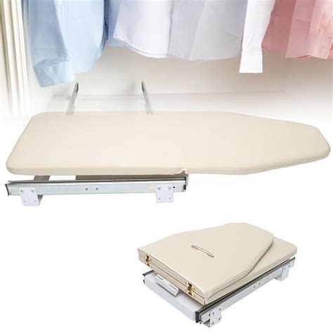 Cncest Pull Out 180°rotation Retractable Ironing Board Closet Stow Away