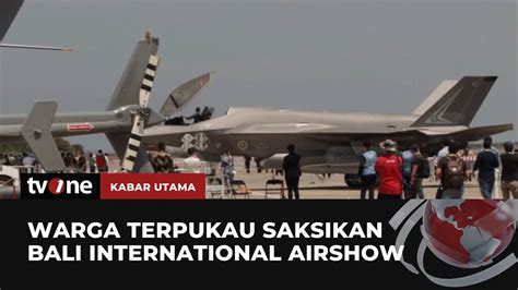 Bali International Airshow Atraksi Pesawat Tempur Membuat Warga