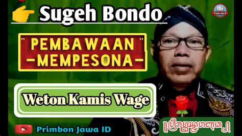 Weton Kamis Wage Menurut Primbon Jawa Keistimewaan Weton Kamis Wage