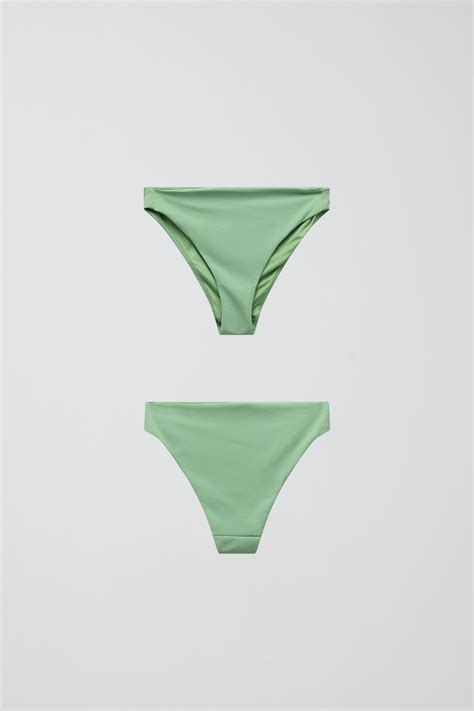 Rib Highwaist Bikini Brief Gina Tricot