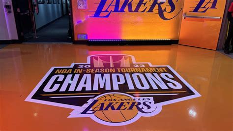 Fans React To Lakers Raising In Season Tournament Banner This Is An All Time Troll Job