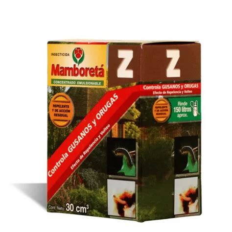 Insecticida Mamboreta Z Gusanos Y Orugas Cultibaires Mercadolibre