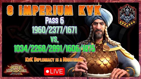 Spectate 8 Imperium KvK 5 Vs 3 Pass 6 1960 Vs 1034 Rise Of