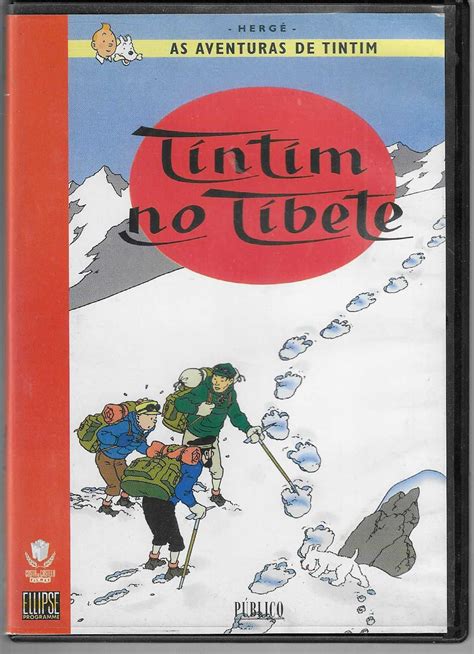 Hergé As Aventuras de Tintim Objectivo Lua Tintim no Tibete