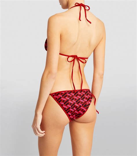 Sale Versace Reversible Greca Vita Bikini Top Harrods Us