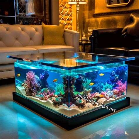 Glass Coffee Table Aquariums Are Now A Thing And Theyre Spectacular