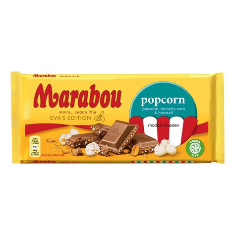 Marabou Popcorn Sjokolade Partyking