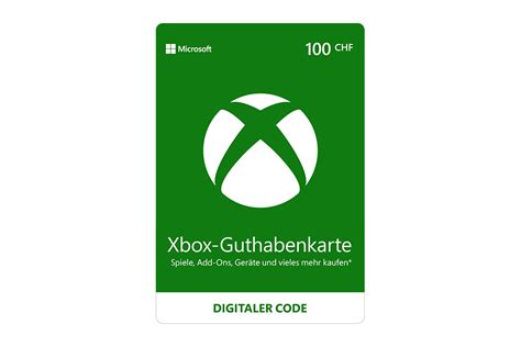 XBox Live Guthaben CHF 100