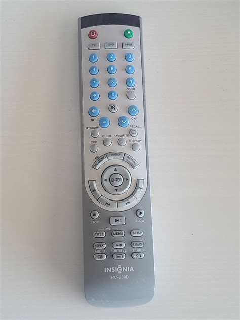 Original Insignia Rc D Tv Dvd Combo Remote Control Tested Working