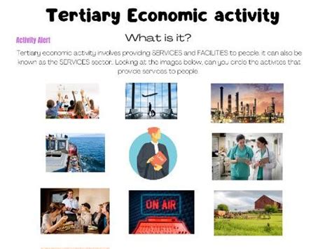 Tertiary Economic Activity Teaching Resources