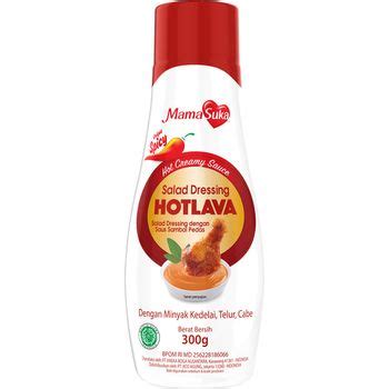Oasis Mart Frozen Food Mama Suka Salad Dressing Hot Lava G Fairmart
