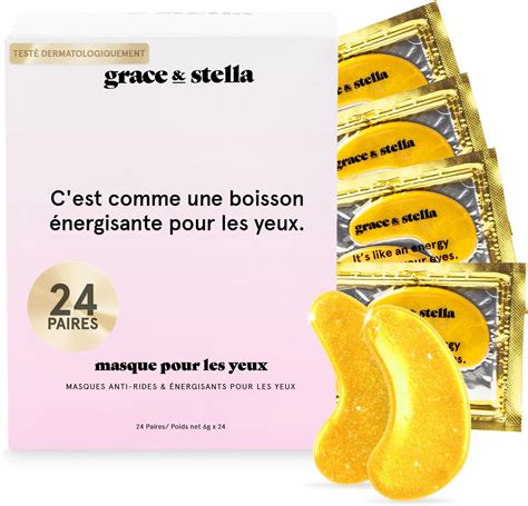 Grace Stella Paires Or Patch En Gel Qui R Duit Les Cernes Sous