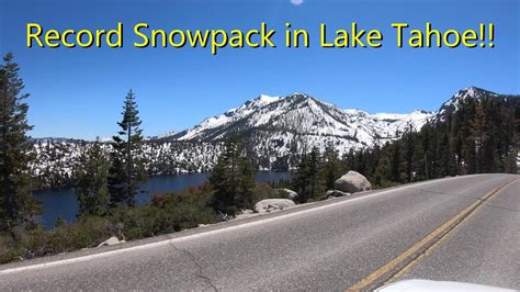 Sierra Snowpack Might Be An All Time Record May 23 YouTube