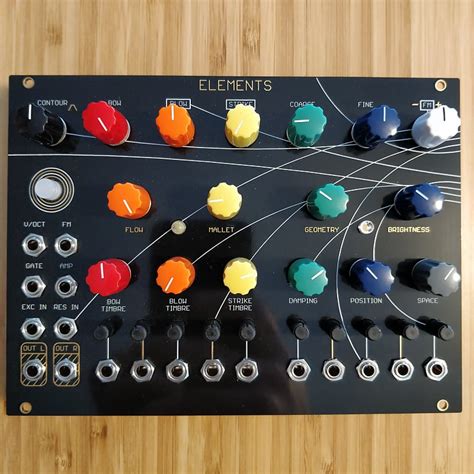 Mutable Instruments Elements Diy With Oscillosaurus Panel Reverb