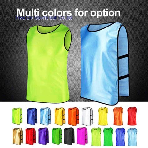 Hot Sale Soccer Custom Print Training Vestreversible Training Vest