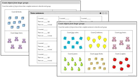 Compare Numbers Within Practical Primary Stars Education