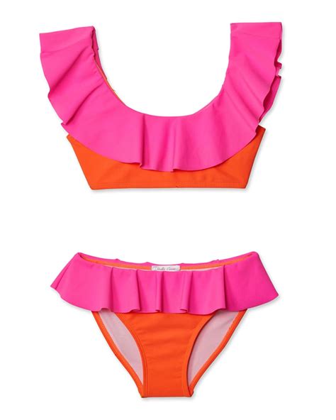 Stella Cove Girls Neon Bikini Two Piece Swim Set Neiman Marcus