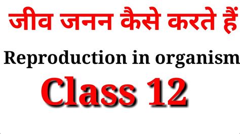 जीवो में जनन जीव जनन कैसे करते हैंjeev Janan Kaise Karte Hai