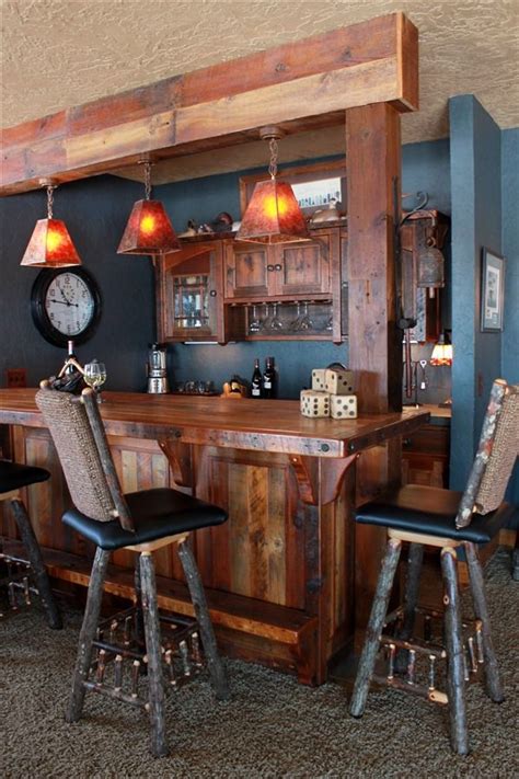 Reclaimed Barnwood Kitchens House Living Room Cozy Bars For Home