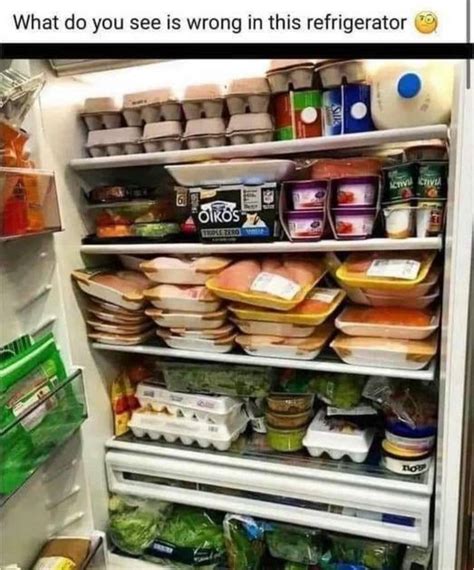 Feedy - This image is a typical example of improper food storage in the