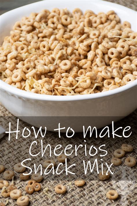 Cheerios Snack Mix | Through the Cooking Glass