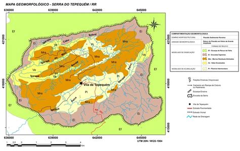 10º Sinageo Estudo Morfoestrutural E GeomorfolÓgico Da Serra Do