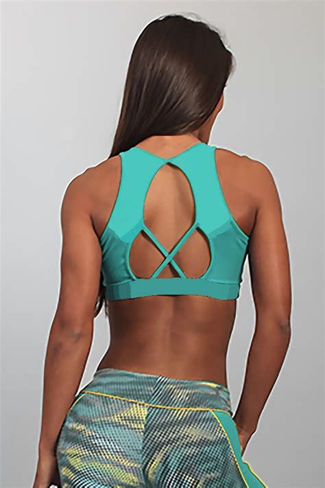 Equilibrium Activewear T Bra Top Women Women Sexy Sports Clothing