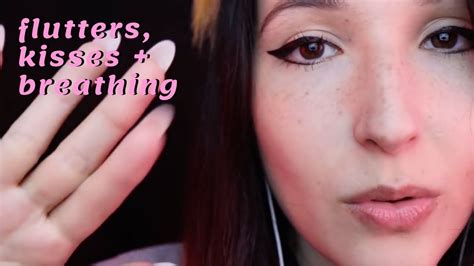 Asmr Making You Sleep ~ Finger Flutters Kisses Deep Breathing