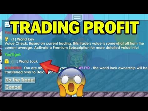 Trading Profit Method To Get Rich Fast Easy Dl Growtopia Profit