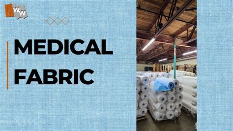 Medical Non Woven Fabrics With Lamination Waterproof Youtube